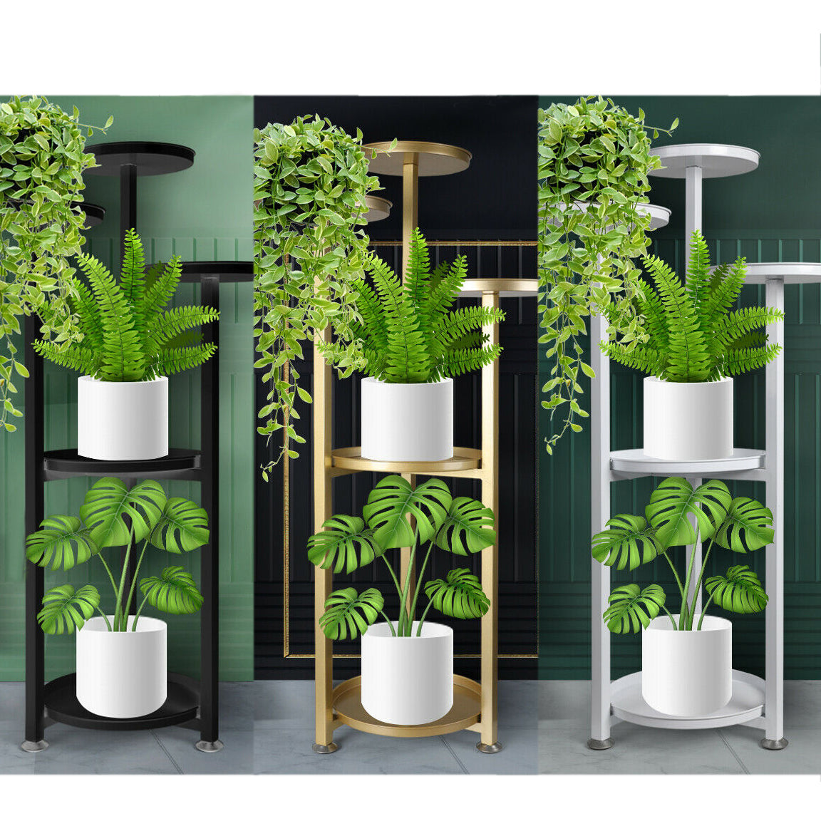 Steel Indoor Plant Stand - 5-Tiers