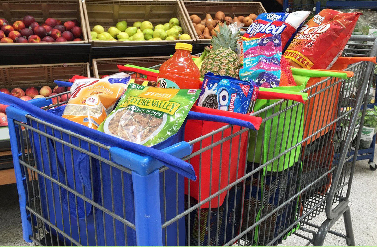 Shopping Trolley Bags x4 - Home Insight