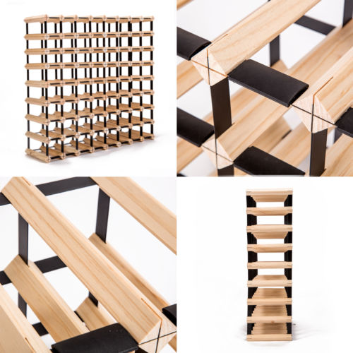 Timber Wine Rack - Home Insight