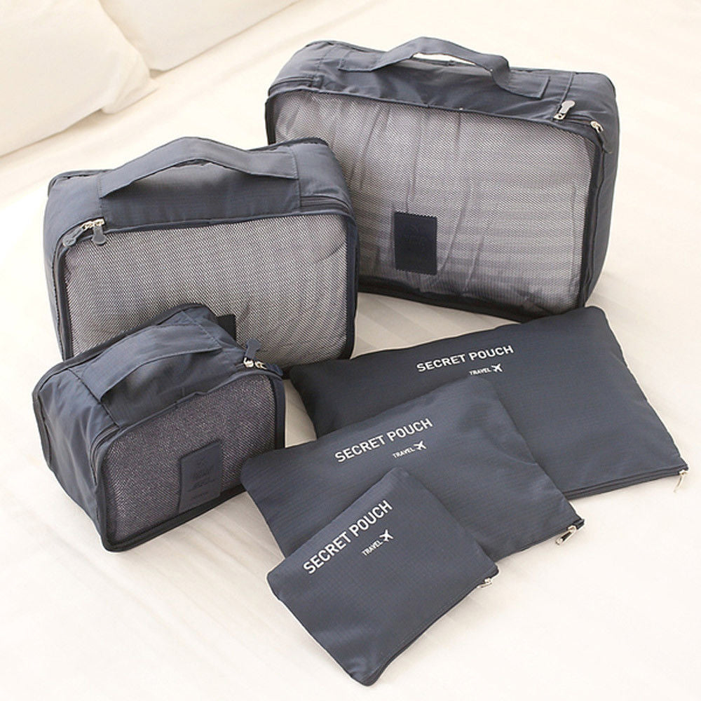 Travel Storage Bags (Set of 6) - Home Insight