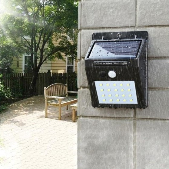 4 Motion-Sensing Solar Indoor/Outdoor Lights