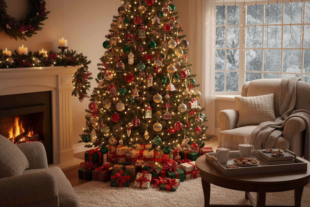 Christmas Trees and Decorations
