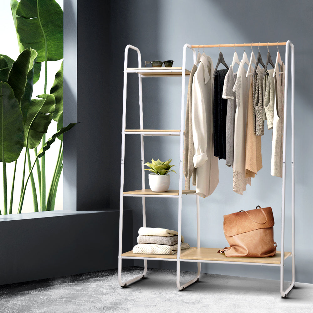 Wardrobe Clothes Rack 150cm