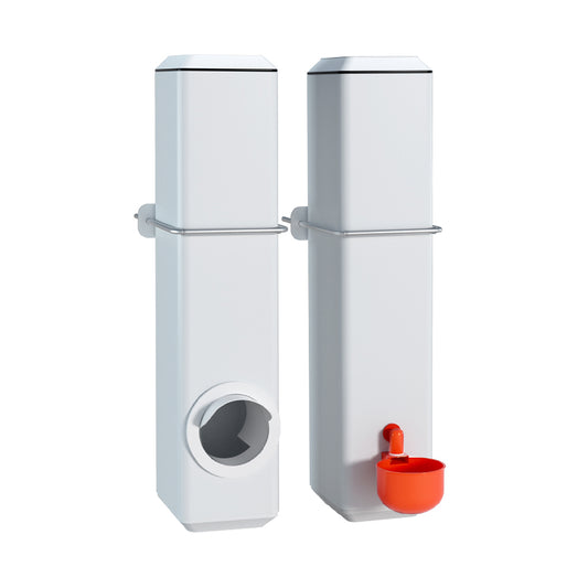 Automatic Chicken Feeder and Water Dispenser