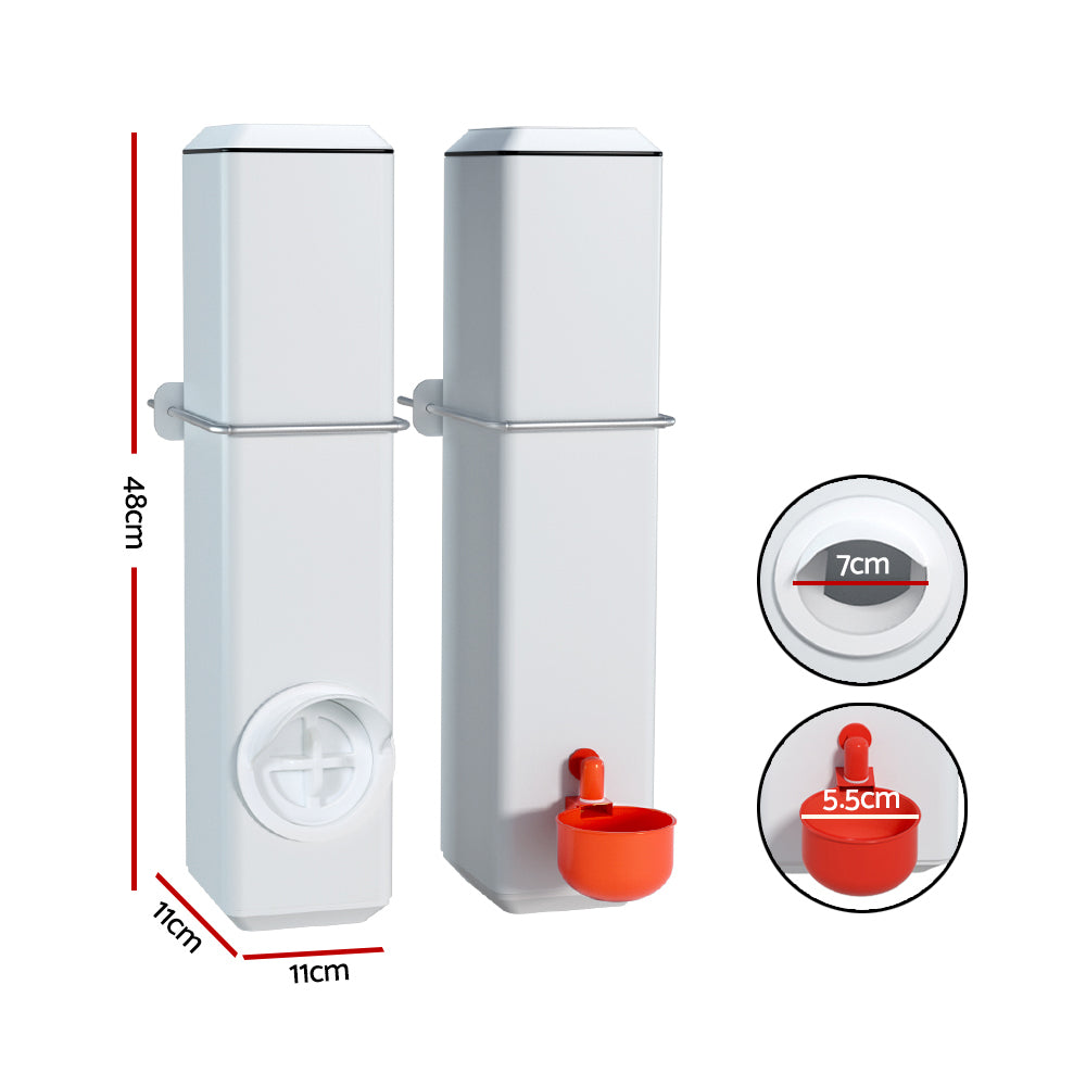 Automatic Chicken Feeder and Water Dispenser