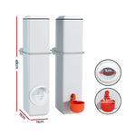 Automatic Chicken Feeder and Water Dispenser