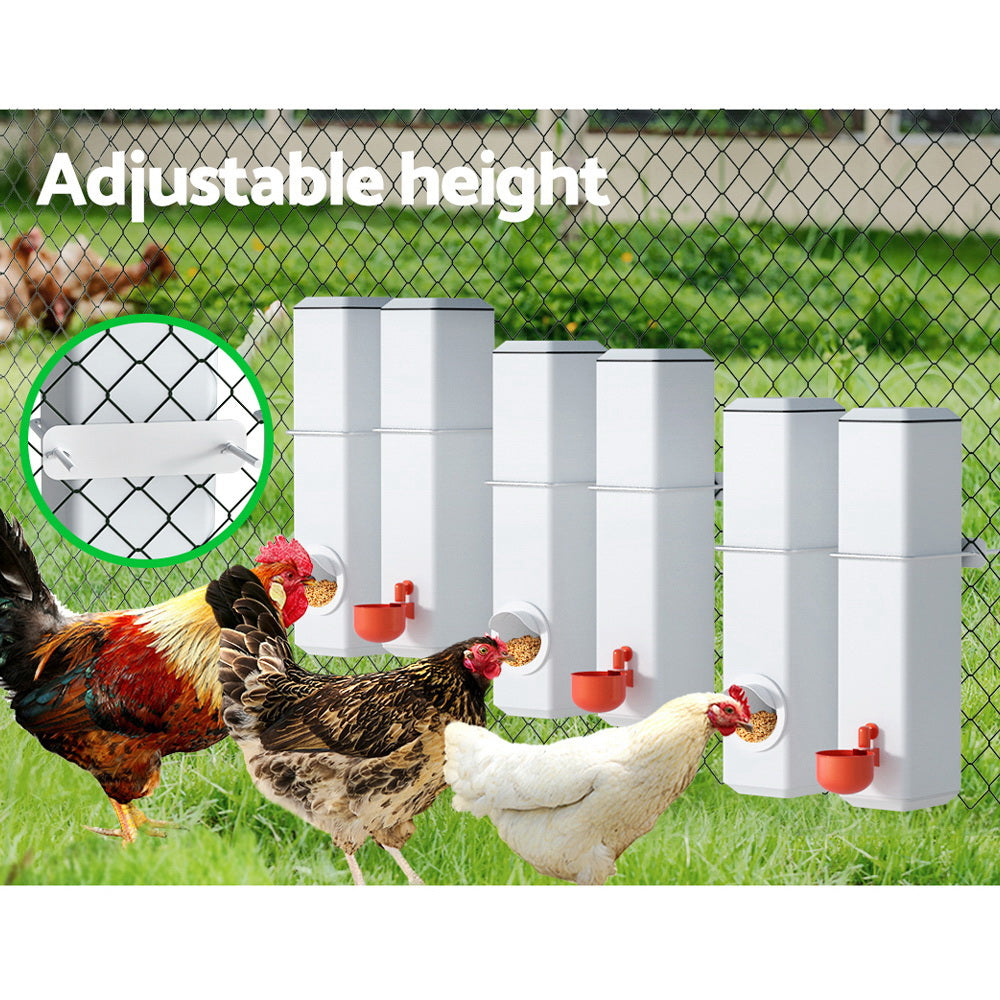 Automatic Chicken Feeder and Water Dispenser