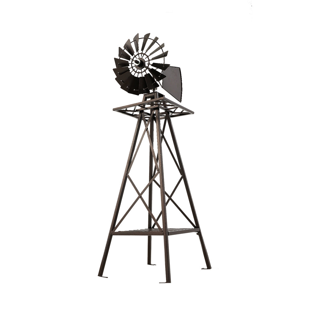 Ornamental Metal Windmill 120cm