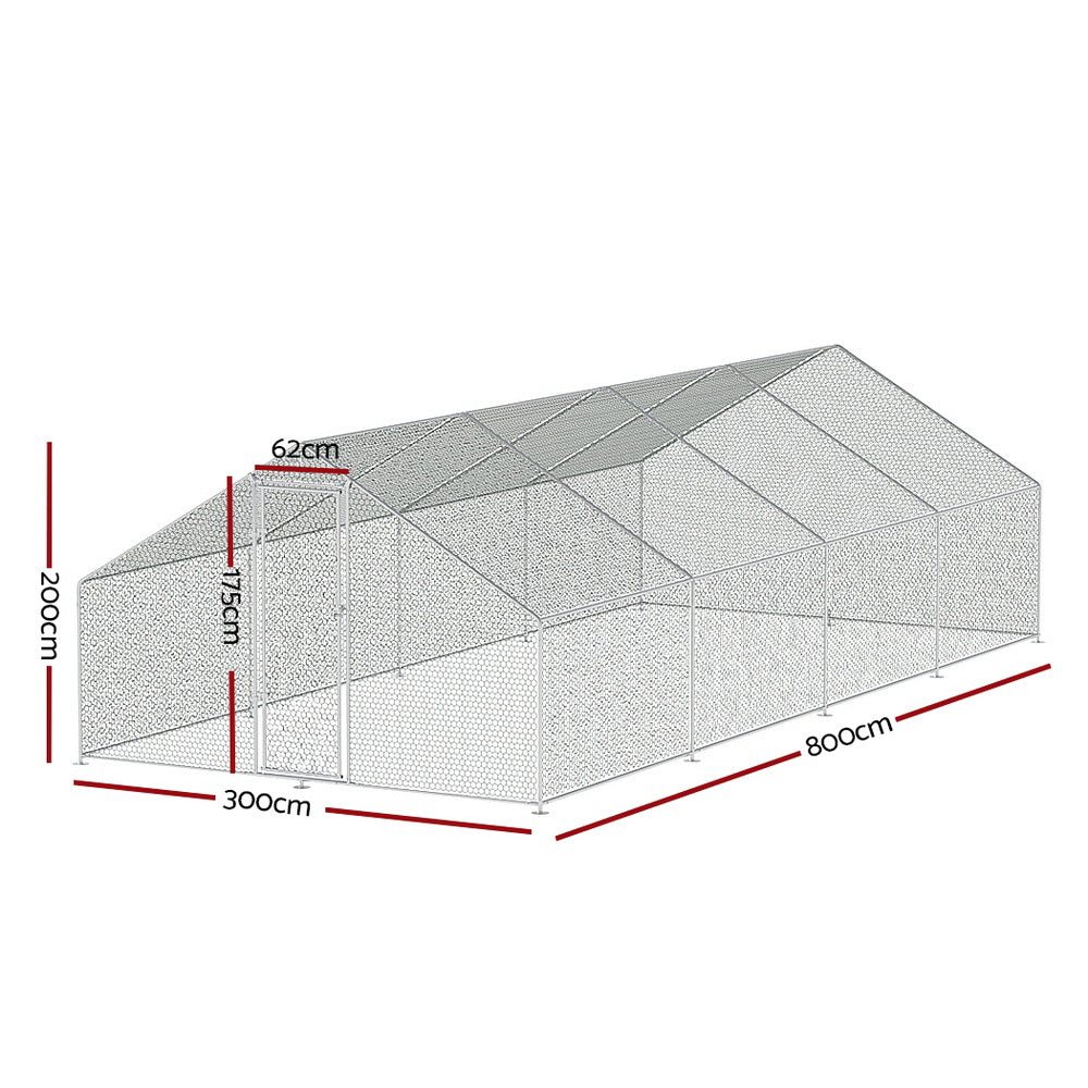 Weather Protective Chicken Fence