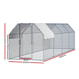 Weather Protective Chicken Fence