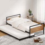 Trundle Bed Frame 2x Single