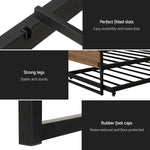 Trundle Bed Frame 2x Single