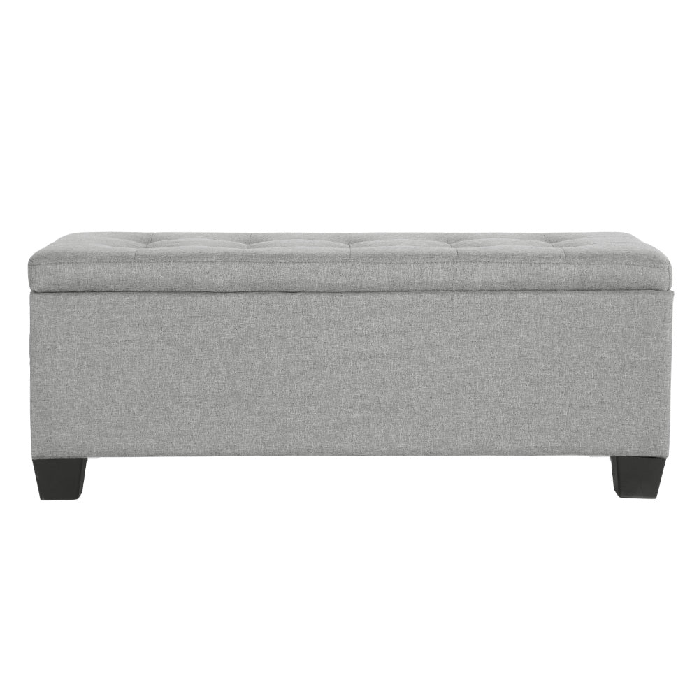 Storage Ottoman Bench 97cm Linen, 4 Colours