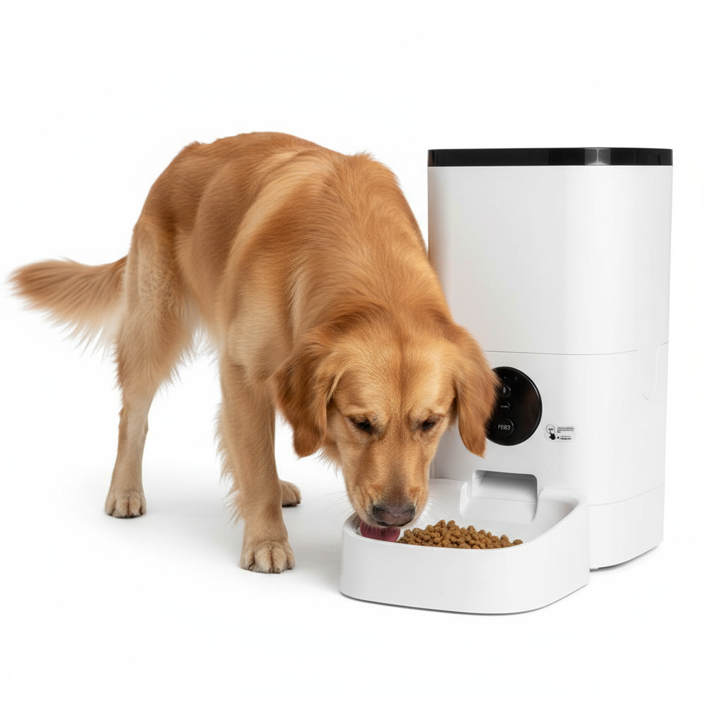 Smart Automatic Pet Feeder via Wi-Fi