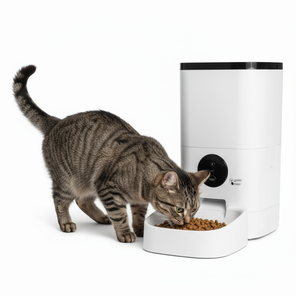 Smart Automatic Pet Feeder via Wi-Fi