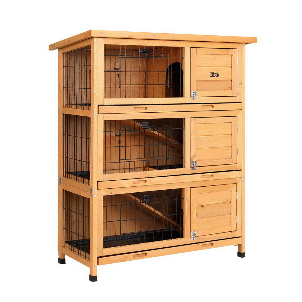 Wooden Pet Hutch - 3 Layers