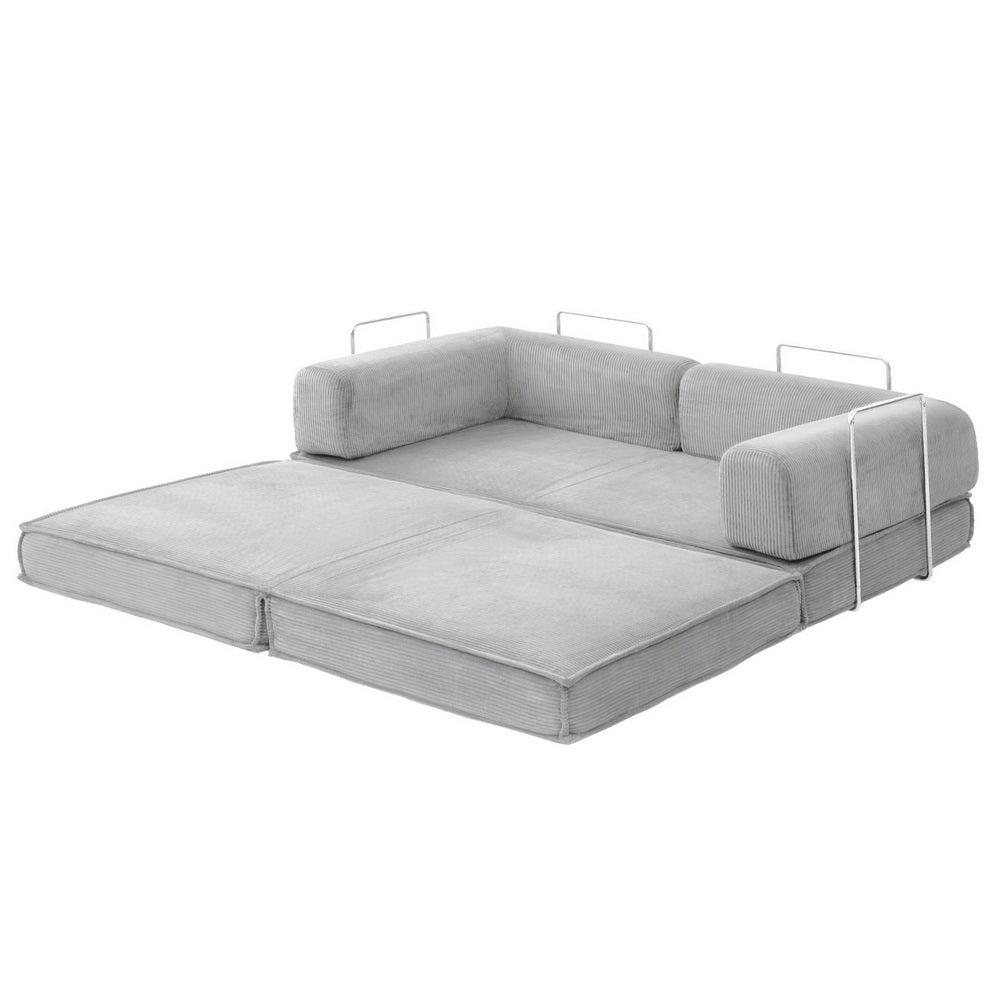 Convertible 2 Seater Sofa Bed | Compressed Memory Foam Couch