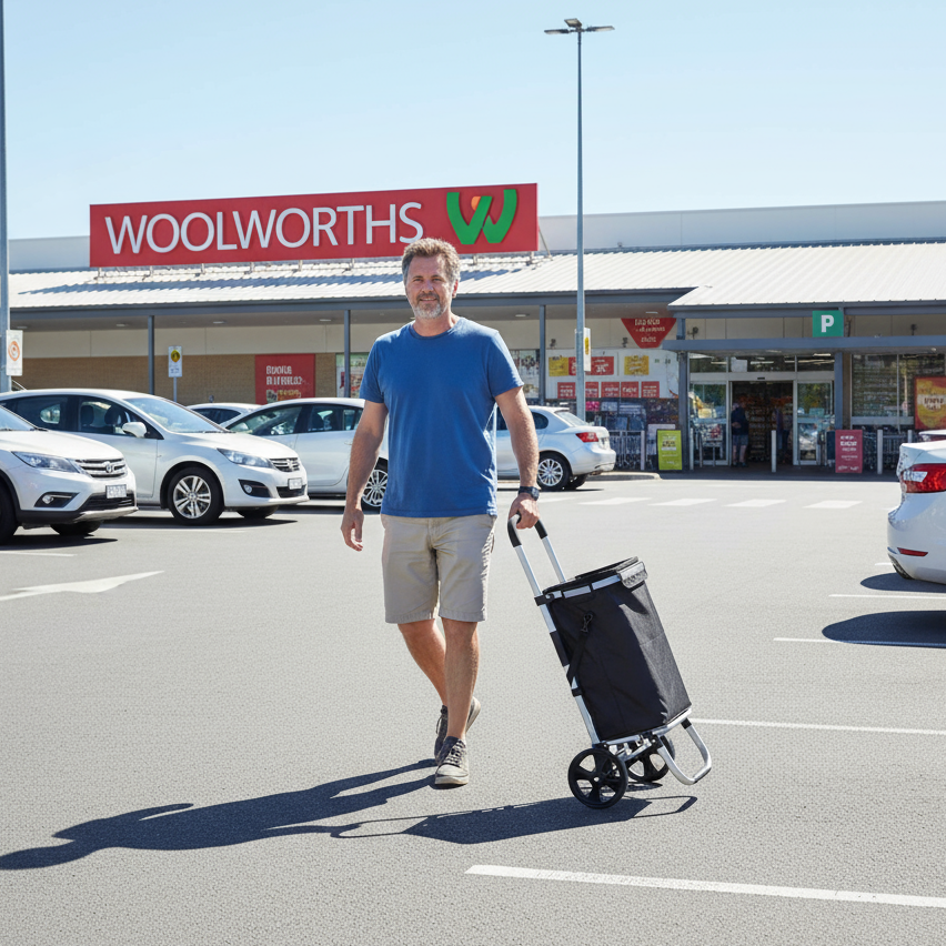 Shopping Trolley with Cooler