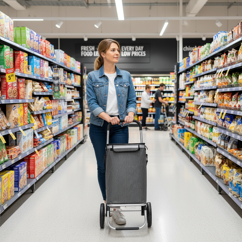 Shopping Trolley with Cooler