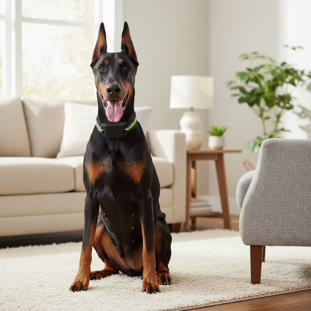 Smart Anti Bark Dog Training Collar - Sound & Vibration (Rechargeable)