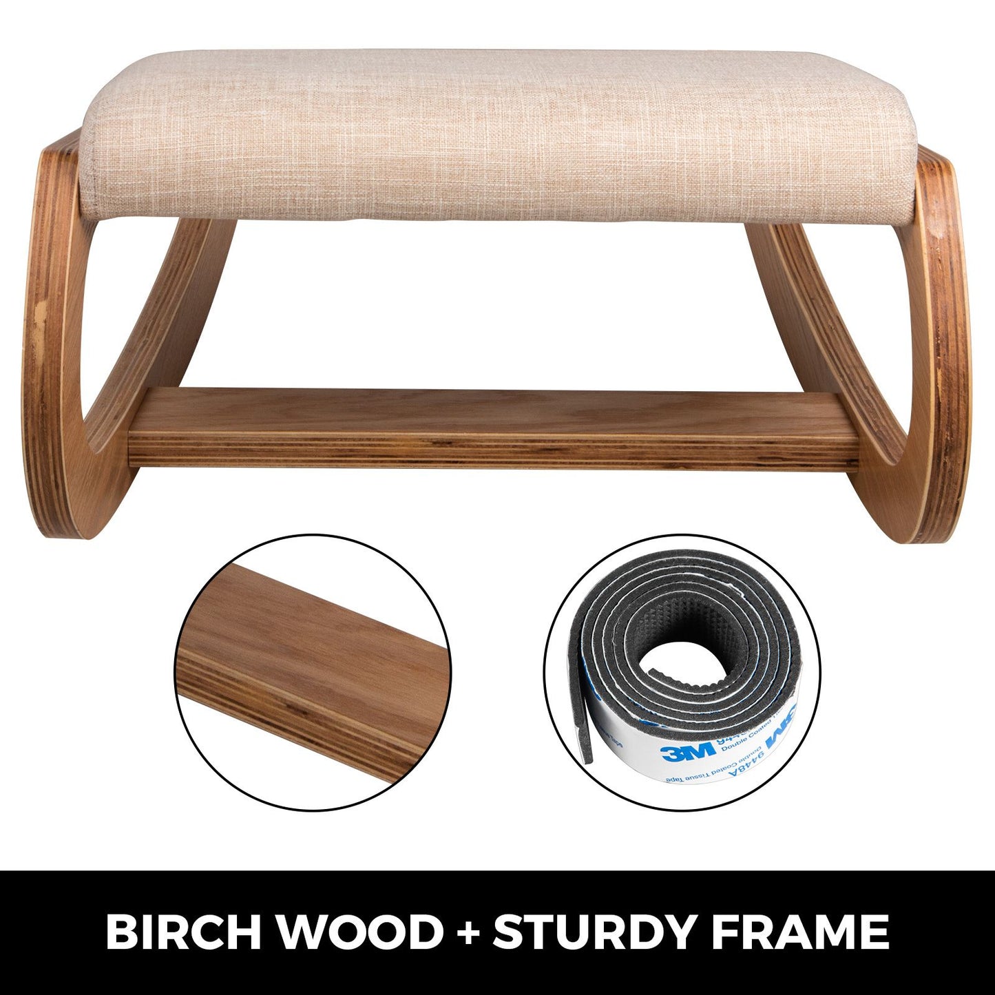 Wooden Ergonomic Kneeling Chair