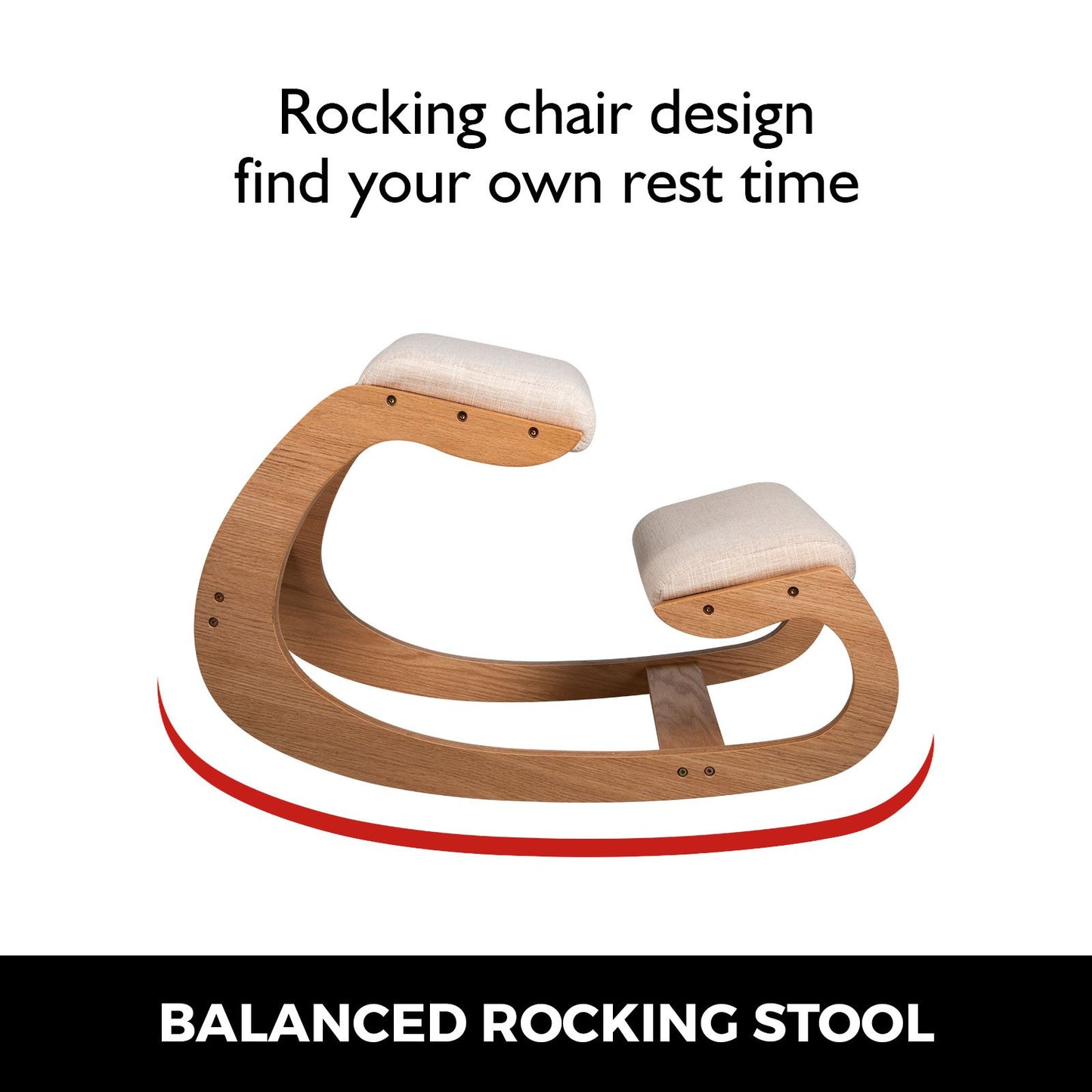 Wooden Ergonomic Kneeling Chair