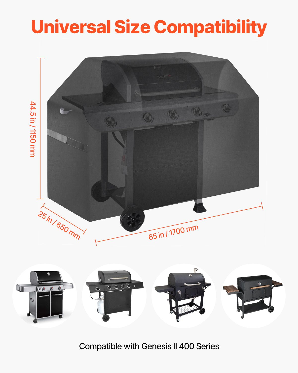 Premium Heavy Duty BBQ Cover