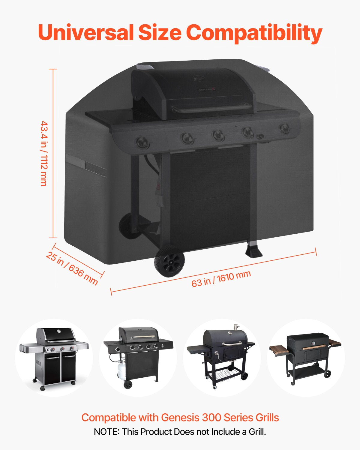 Premium Heavy Duty BBQ Cover