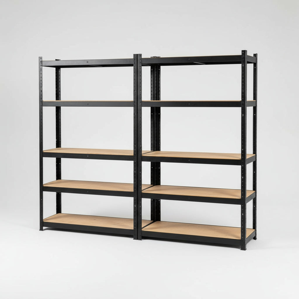 Heavy-Duty 5-Tier Steel Storage Shelf Rack