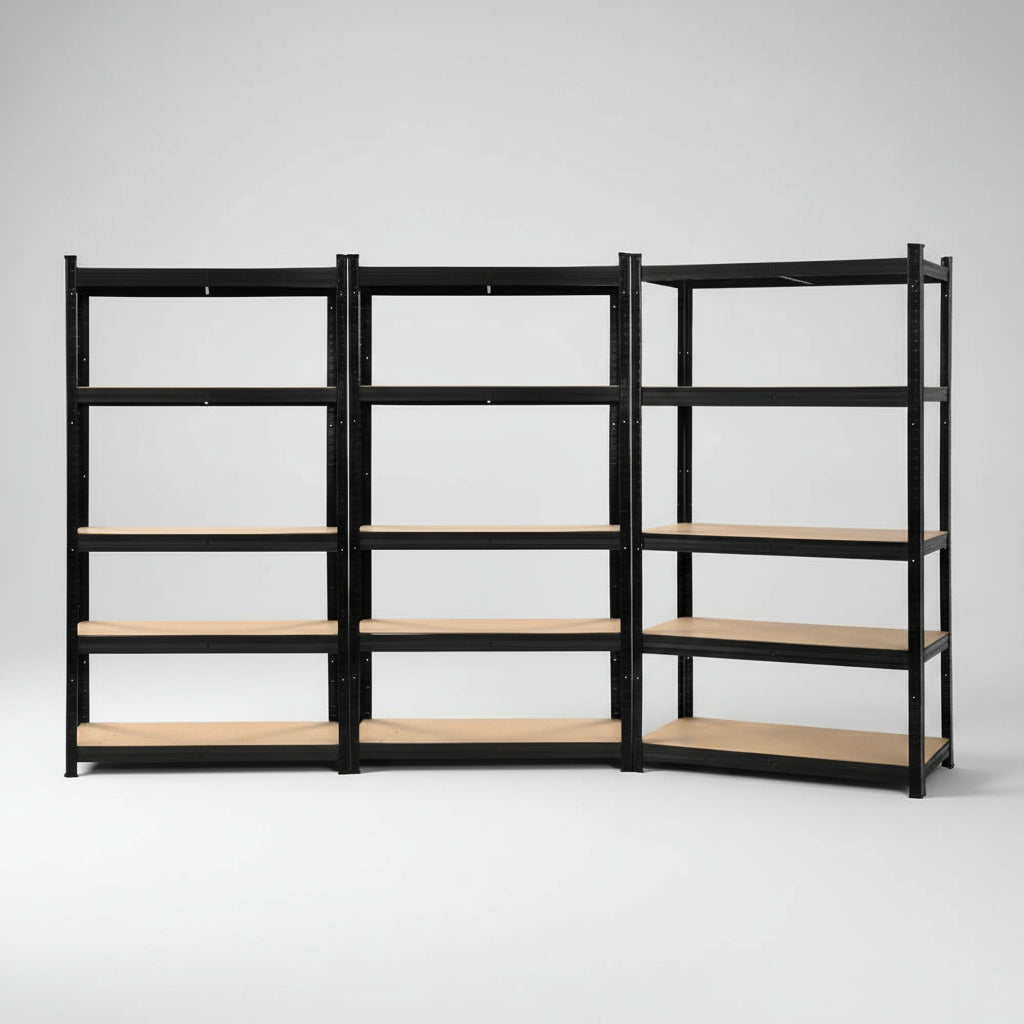 Heavy-Duty 5-Tier Steel Storage Shelf Rack