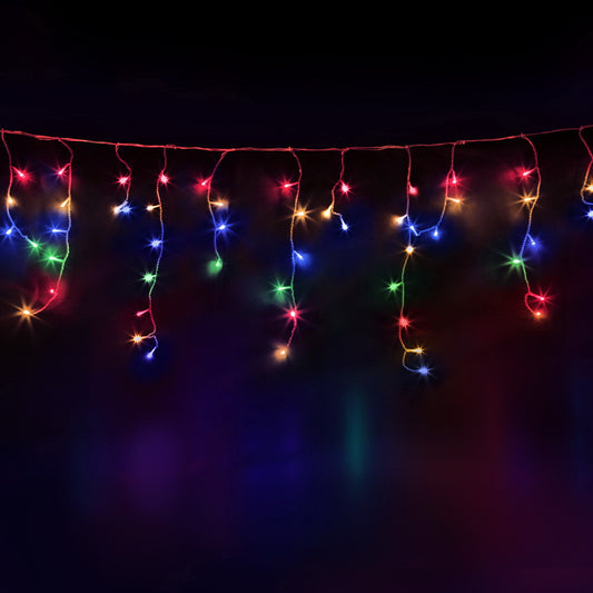 32m 960 LED Multi-Colour Icicle Christmas Lights for Outdoor Use