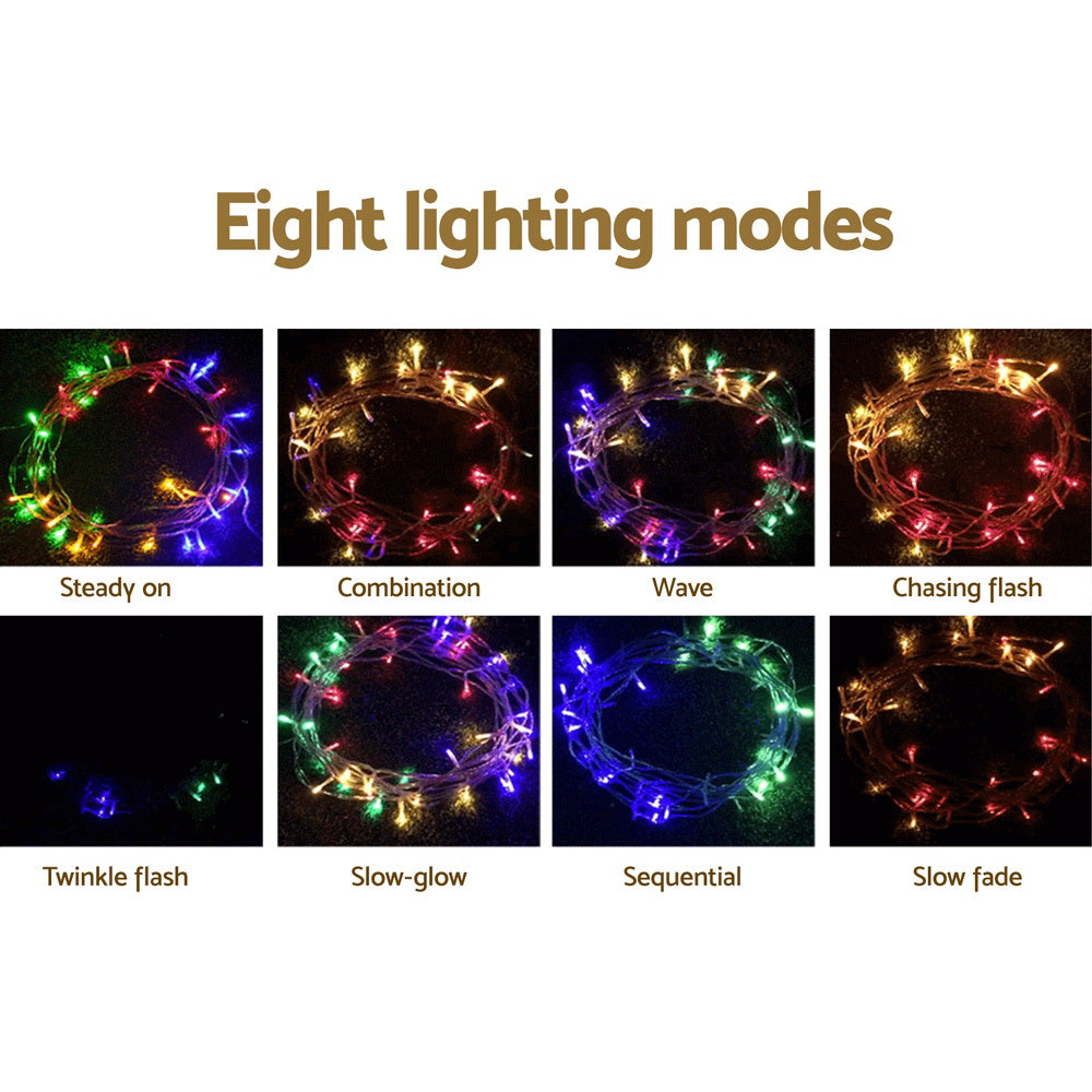 32m 960 LED Multi-Colour Icicle Christmas Lights for Outdoor Use