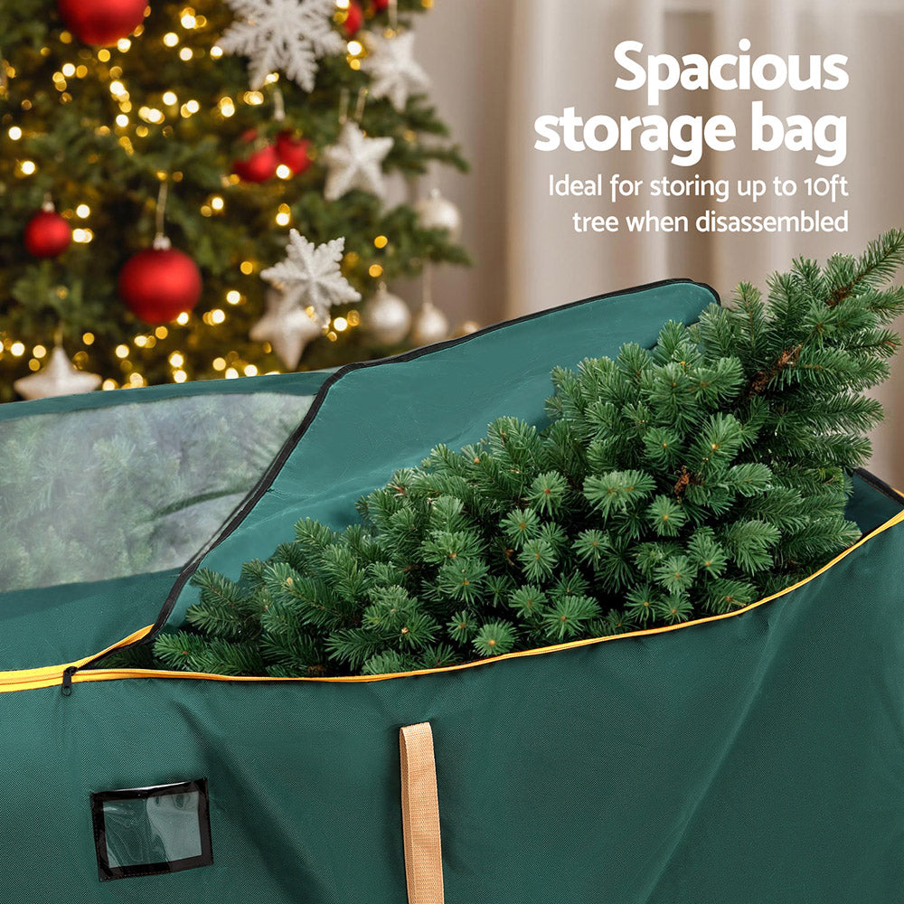 Christmas Tree Storage Bag for Trees up to 10ft with Handles & Wheels