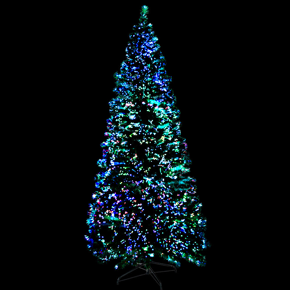 6ft Optic-Fibre LED Christmas Tree | Multi-Colour Lights