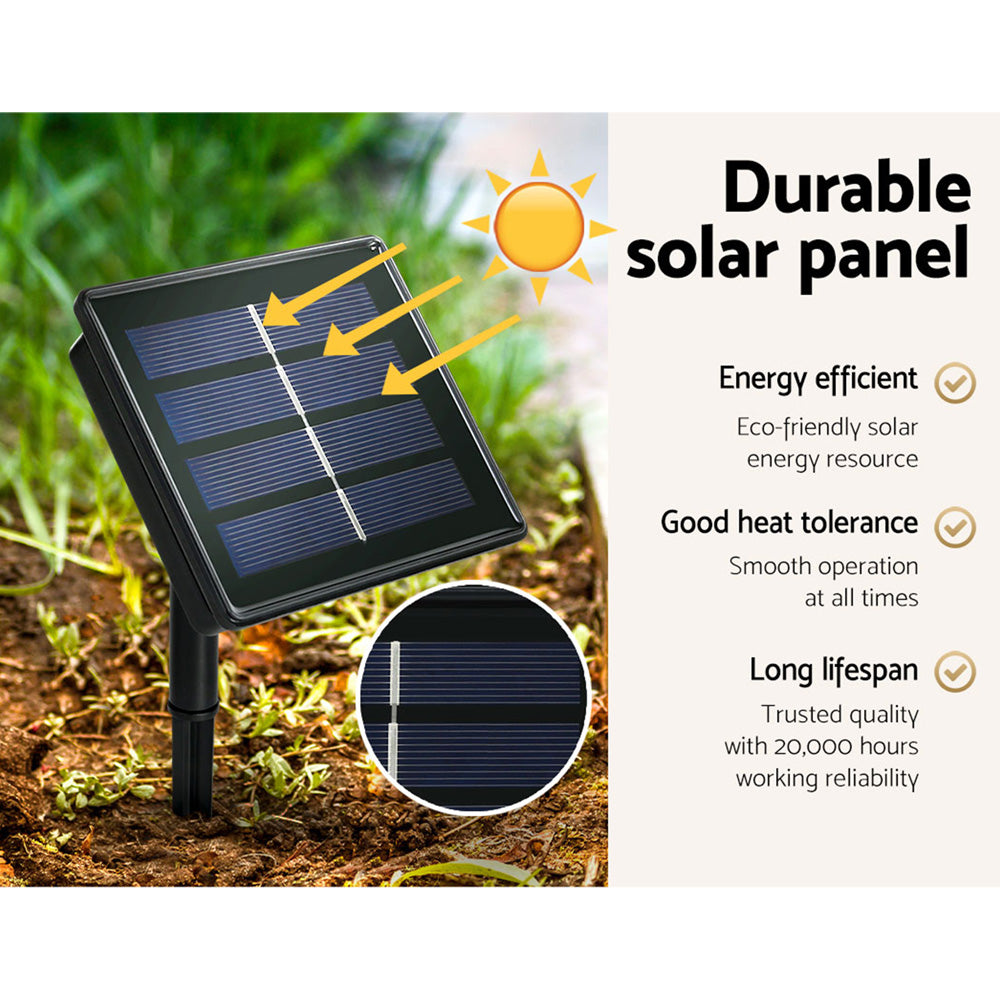 2.1m 600 LED Solar Artificial Christmas Tree for Outdoor Displays