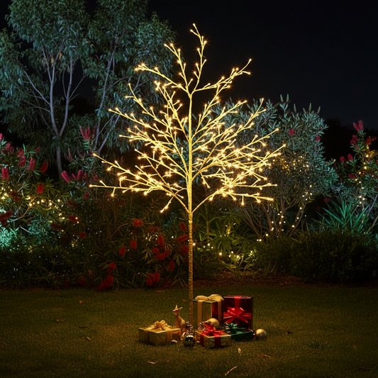 1.5m 304 LED Artificial Christmas Tree with Metal Stand