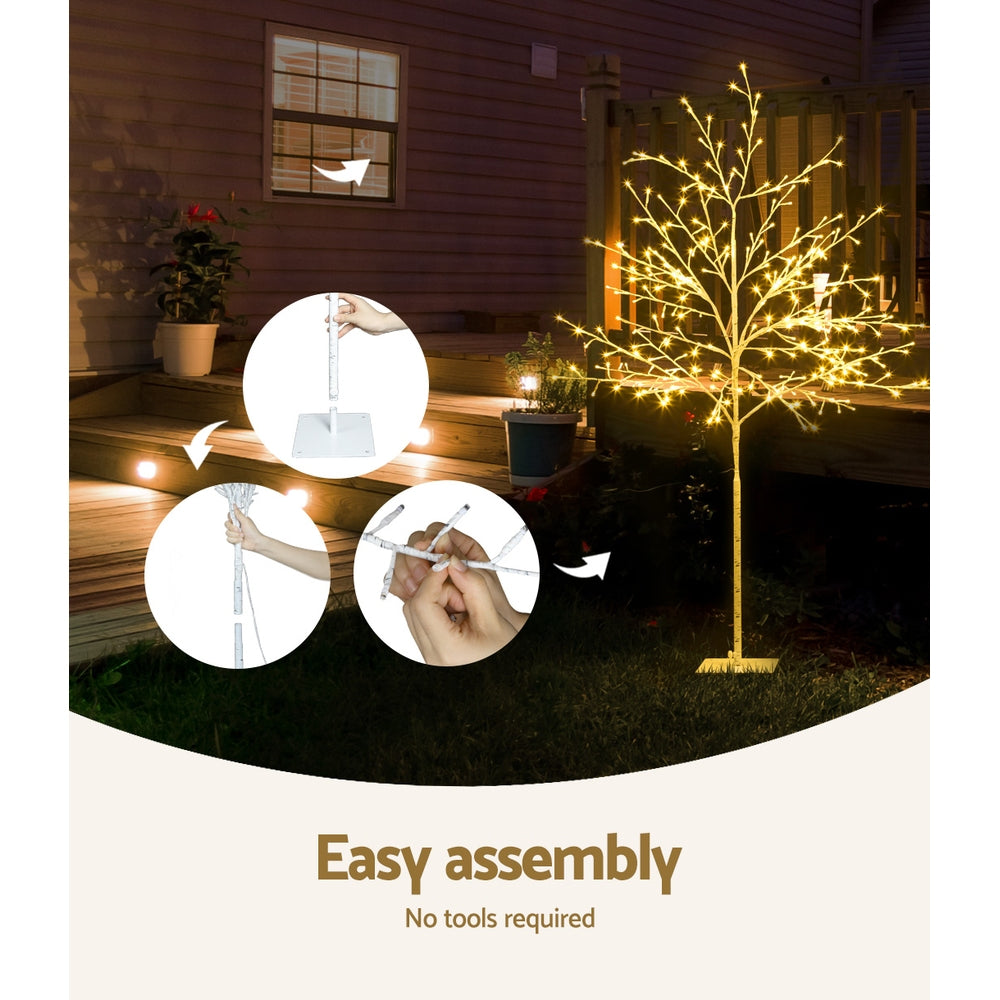 1.5m 304 LED Artificial Christmas Tree with Metal Stand