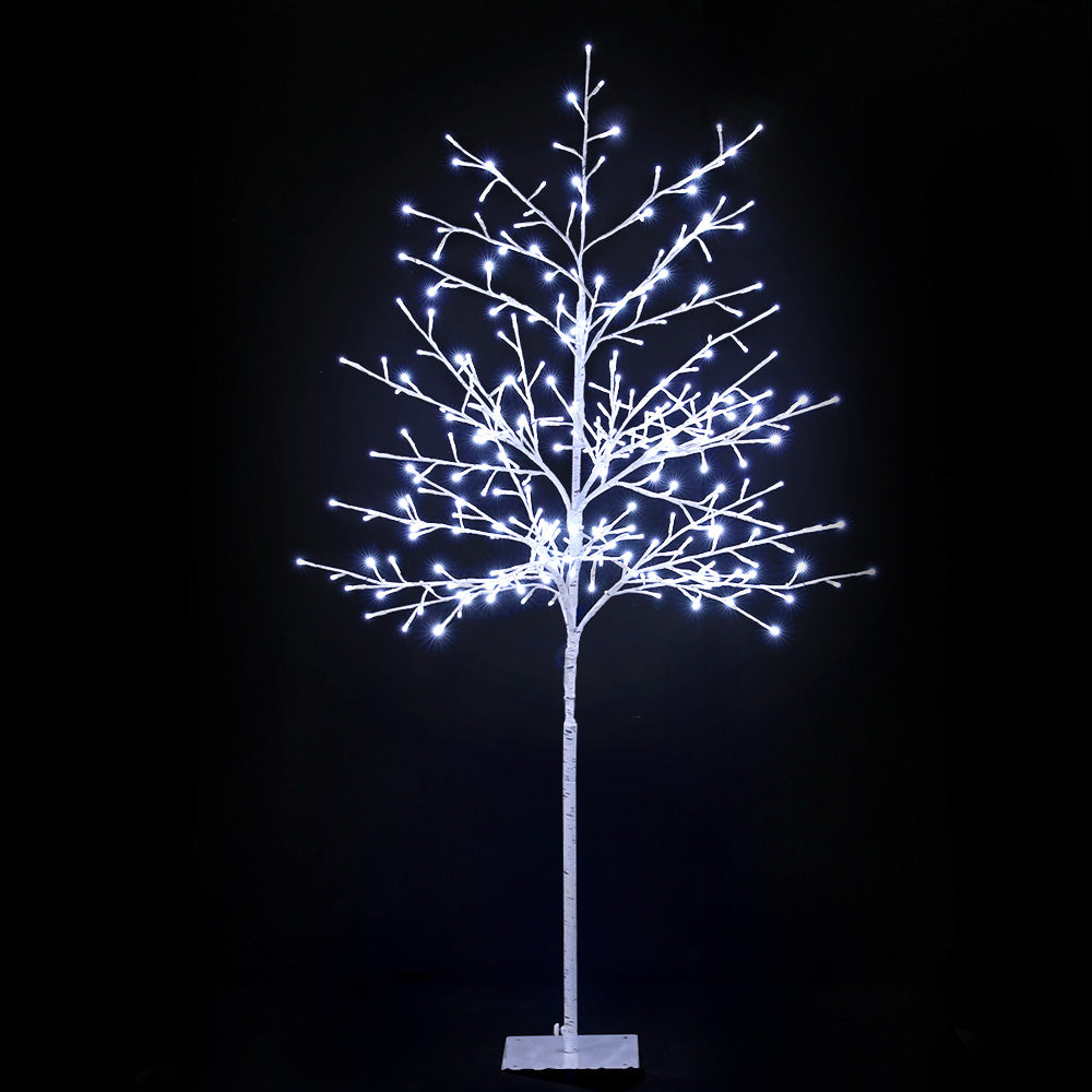 1.5m 304 LED Solar Artificial Christmas Tree with Outdoor Stake