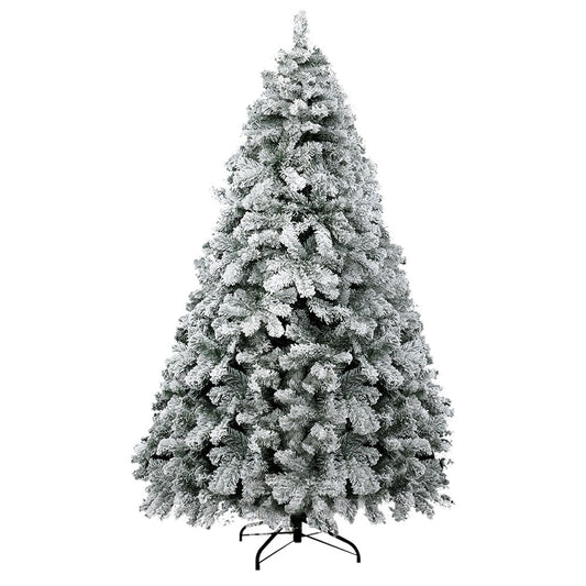 1.8m Snow Flocked Christmas Tree | 468 Tips