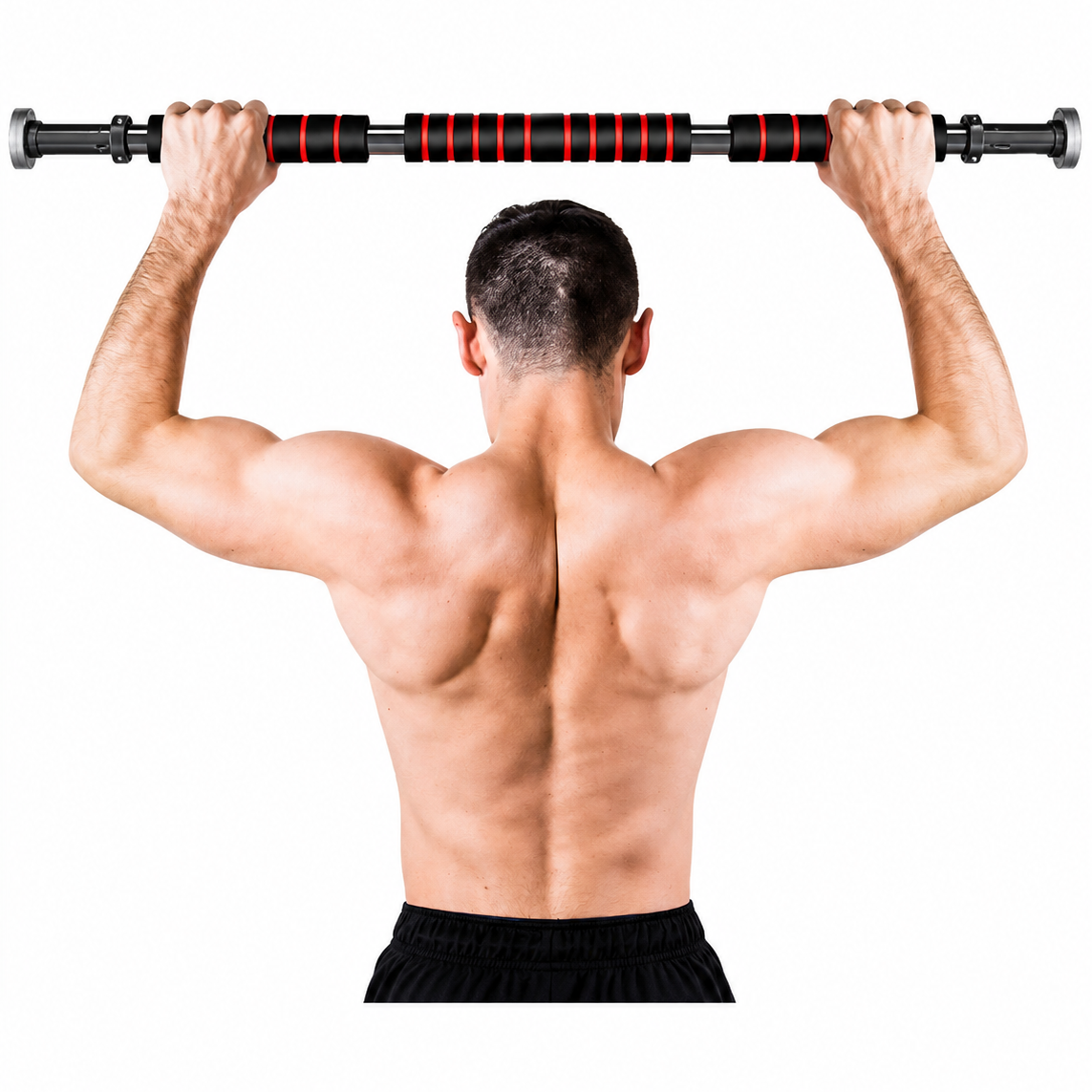 Doorway Pull-Up and Chin-Up Bar (Adjustable 62 – 100cm)