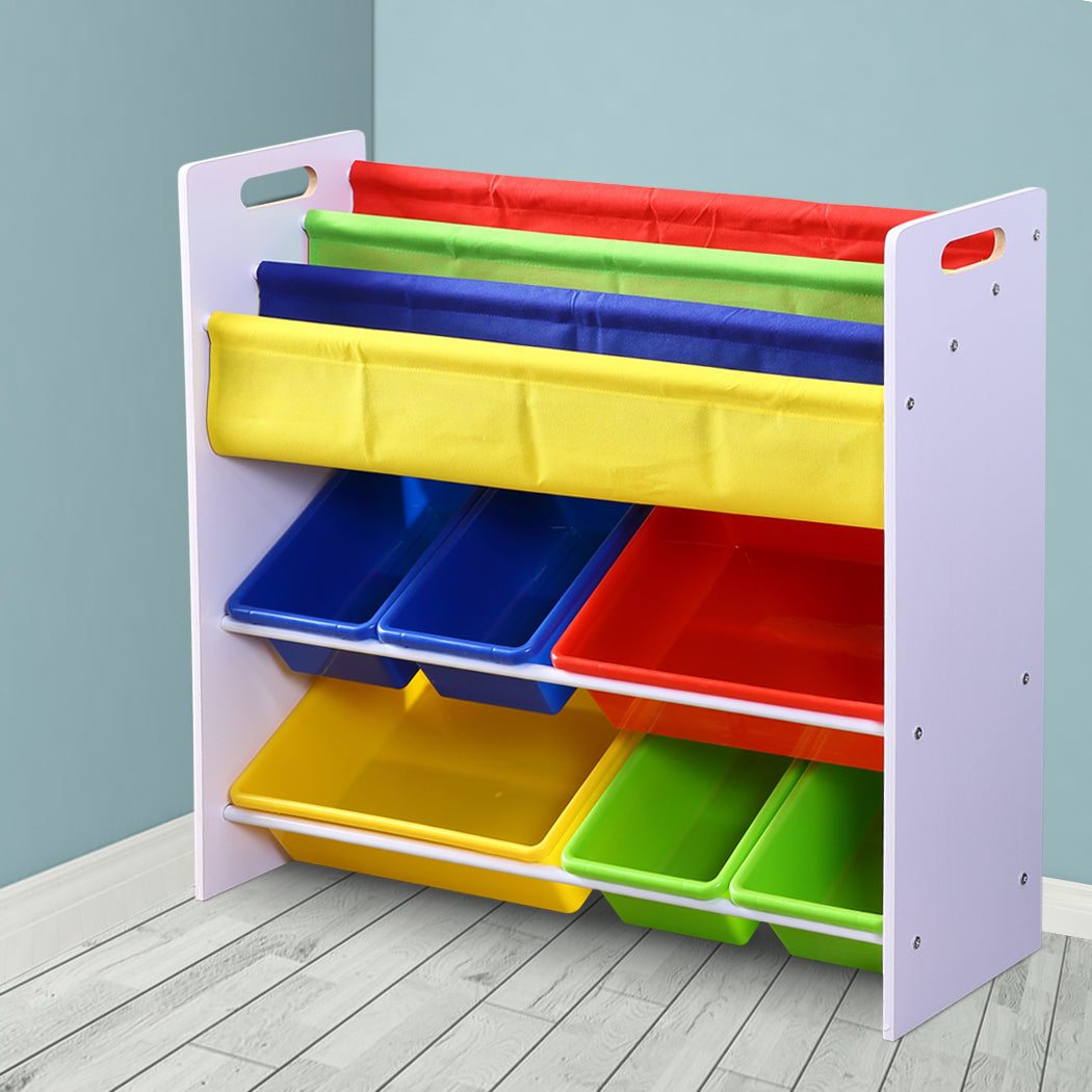 Wooden Kids Organizer