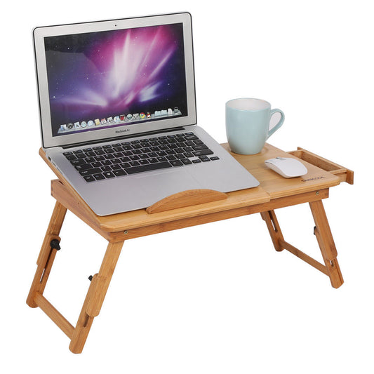 Bamboo Laptop Table - Home Insight