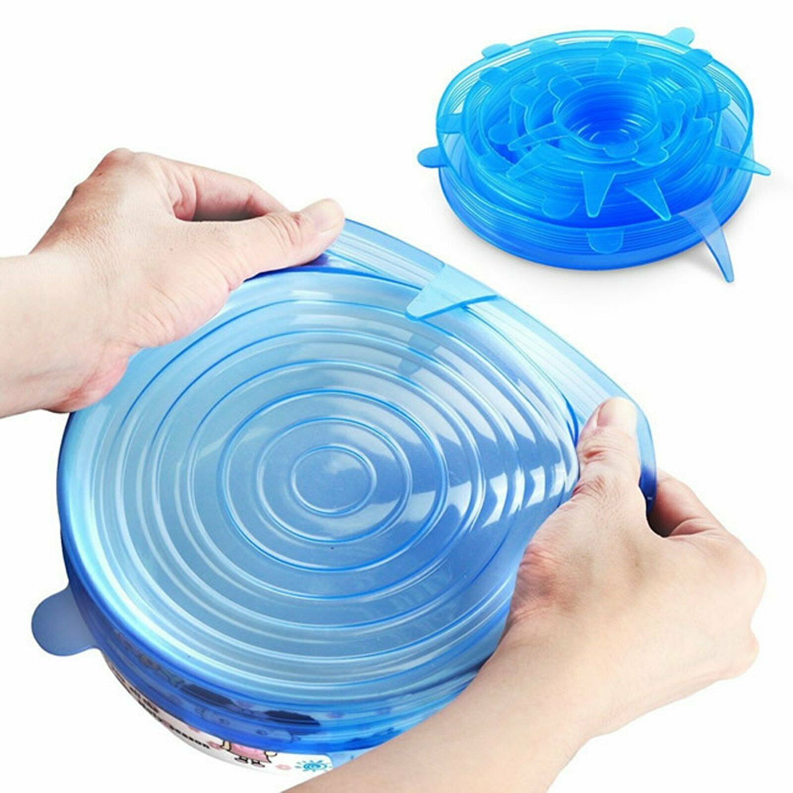 Reusable Silicone Lids - Home Insight