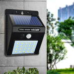 4 Motion-Sensing Solar Indoor/Outdoor Lights