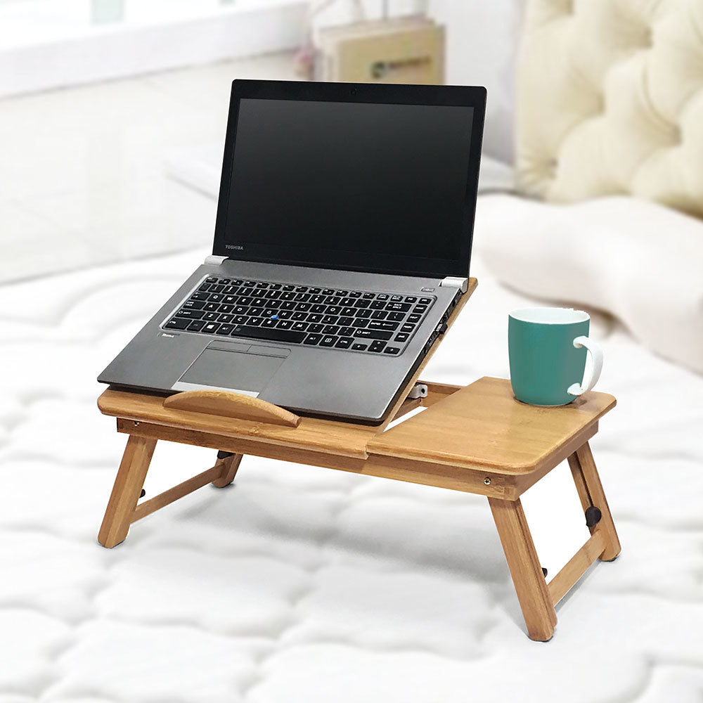 Bamboo Laptop Table - Home Insight