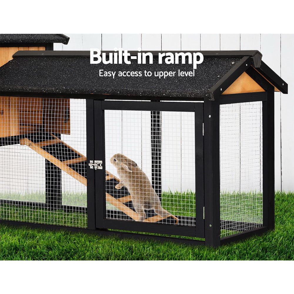 Pet Hutch Black (165cm)