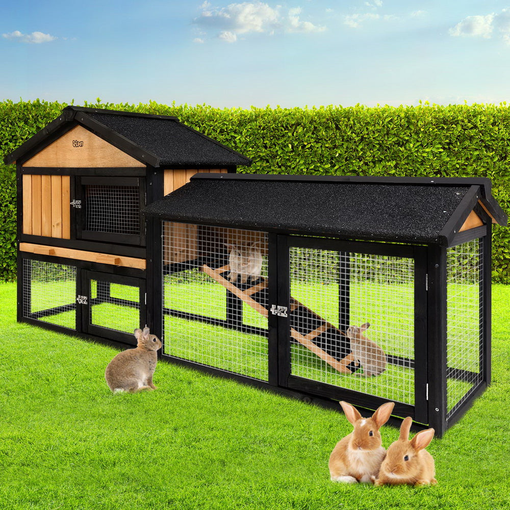 Pet Hutch Black (165cm)