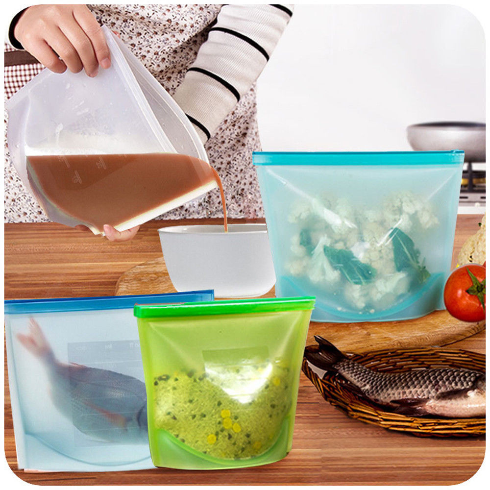 Reusable Silicone Bags - Home Insight