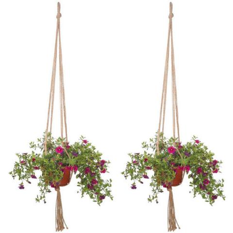 Vintage Plant Hangers x4 - Home Insight