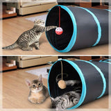 Portable 4-Way Cat Tunnel - Home Insight